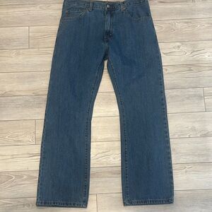 Levi's Men's Straight Blue Jeans 517 36/32 Preowned